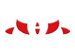 Steering Wheel Emblem Inserts; Forged Carbon Fiber (15-26 Tundra)