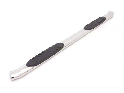 5-Inch Oval Curved Nerf Side Step Bars; Polished Stainless (07-21 Tundra CrewMax)