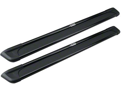 Sure-Grip Running Boards; Black Aluminum (07-21 Tundra CrewMax)