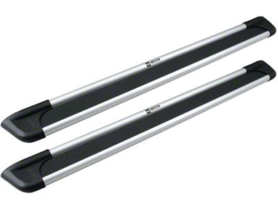 Sure-Grip Running Boards; Brushed Aluminum (07-21 Tundra CrewMax)