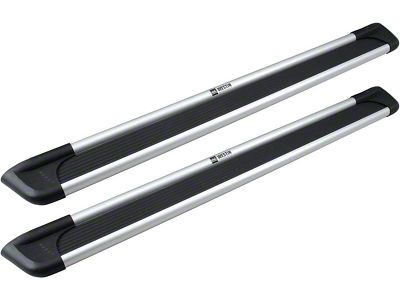 Sure-Grip Running Boards without Mounting Kit; Brite Aluminum (07-25 Tundra Double Cab)