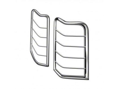 Tail Light Guards; Stainless Steel (07-13 Tundra)