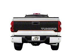 Tailgate Graphic; Matte Black with Red Outline (14-21 Tundra)