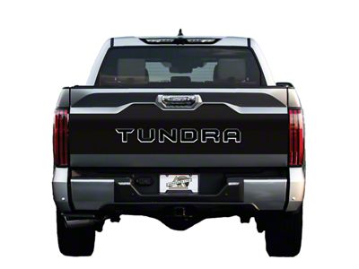 Tailgate Graphic; Matte Black (22-25 Tundra)