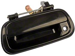 Tailgate Handle; Smooth Black (2007 Tundra)