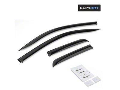 Tape-On Window Deflectors (07-21 Tundra Double Cab)