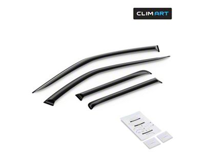 Tape-On Window Deflectors (22-25 Tundra Double Cab)