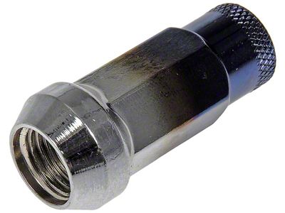 Ti-Blue Open End Knurled Wheel Lug Nuts; M14x1.50; Set of 20 (07-21 Tundra)