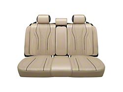 Touring Series Front and Rear Seat Covers; Beige (Universal; Some Adaptation May Be Required)