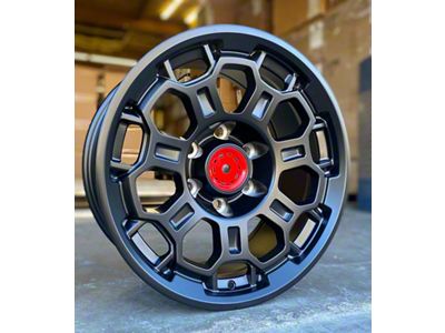 TR9 Matte Black 6-Lug Wheel; 18x9; 12mm Offset (22-25 Tundra)