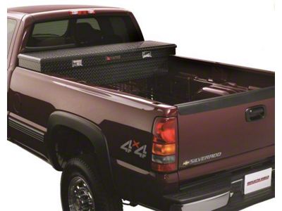 Challenger Deep Box Single Lid Crossover Tool Box; Black (07-10 Tundra)