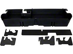 Underseat Storage; Black (07-21 Tundra Double Cab w/ Factory Subwoofer)