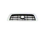 Upper Replacement Grille; Black and Chrome (07-09 Tundra)