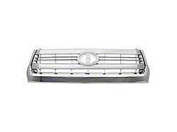 Upper Replacement Grille; Chrome (14-15 Tundra)