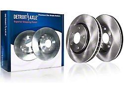 Vented 5-Lug Rotors; Front Pair (07-21 Tundra)