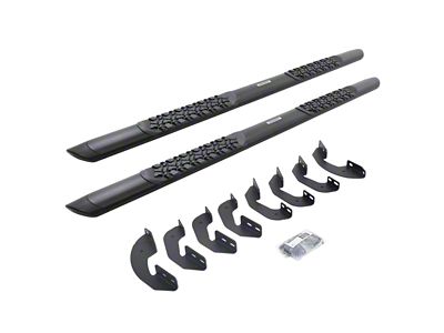 Go Rhino V-Series V3 Running Boards; Textured Black (07-21 Tundra Double Cab)