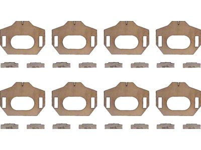 Weld-On Lower Control Arm Cam Tab Gussets (07-21 Tundra)