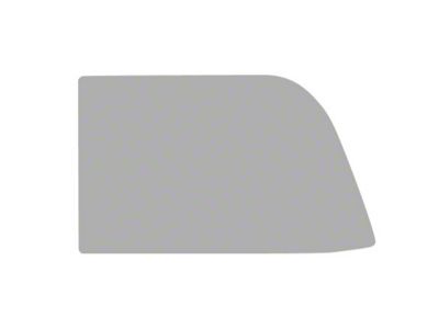 Window Tint Pre-Cut Kit; 3-Piece Slider Back Glass; Driver Side; 5% Dark (07-21 Tundra Double Cab)