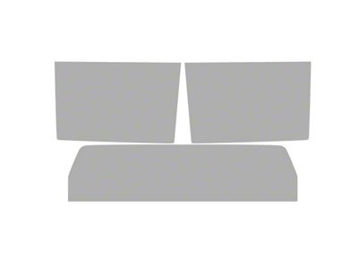 Window Tint Pre-Cut Kit; Rear Roll-Ups; 5% Dark (22-25 Tundra CrewMax)