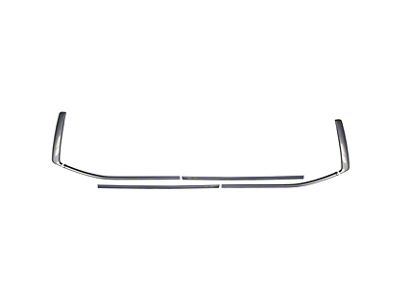 Window Trim Overlay; Magnetic Gray Metallic (22-25 Tundra CrewMax)