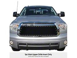 Wire Mesh Rivet Style Upper Replacement Grille; Black (10-13 Tundra)