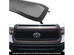 Wire Mesh Upper Replacement Grille; Black (18-19 Tundra w/ TSS)