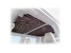 Turn Offroad Foam Headliner; Black Topographical (21-26 Bronco w/ TR10 Hard Top)