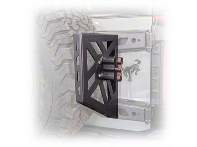 Turn Offroad Rotopax Pack Tailgate Mount (21-25 Bronco)