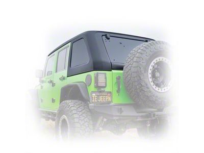 Turn Offroad Fastback Hard Top; 1-Piece (07-18 Jeep Wrangler JK 4-Door)