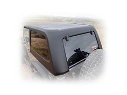 Turn Offroad Fastback Hard Top; 2-Piece (07-18 Jeep Wrangler JK 2-Door)
