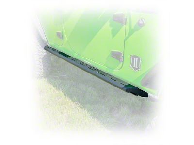 Turn Offroad Frame Mounted Rock Slider Steps (07-18 Jeep Wrangler JK 4-Door)