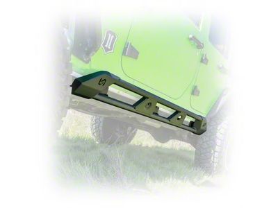 Turn Offroad Frame Mounted Rock Sliders (07-18 Jeep Wrangler JK 4-Door)