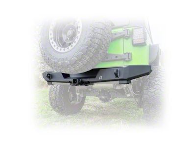 Turn Offroad Rear Bumper with Hitch Receiver (07-18 Jeep Wrangler JK)