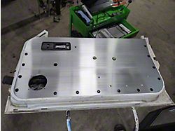 Turtle Laboratories Aluminum Front Door Panels; Raw (84-86 Jeep Cherokee XJ 2-Door w/ Manual Windows)