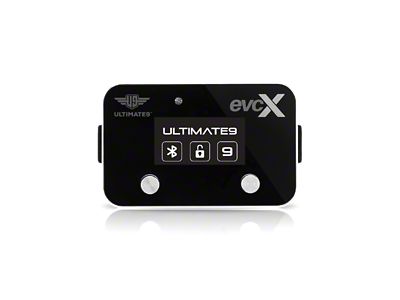 Ultimate9 evcX Throttle Controller with Bluetooth App (18-25 Jeep Wrangler JL)