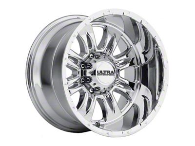 Ultra Wheels Hunter Chrome 6-Lug Wheel; 18x9; 18mm Offset (24-25 Tacoma)
