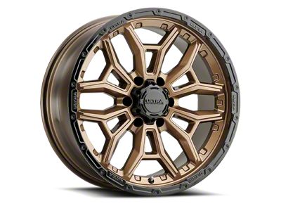 Ultra Wheels Warmonger 6 Bronze 6-Lug Wheel; 17x9; 12mm Offset (24-25 Tacoma)