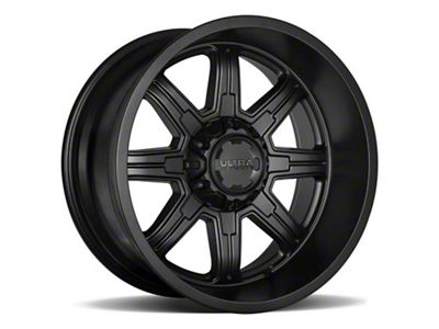 Ultra Wheels Menace Satin Black 6-Lug Wheel; 20x9; 1mm Offset (16-23 Tacoma)