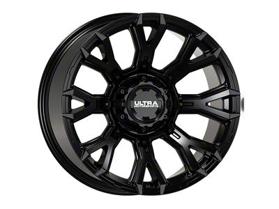 Ultra Wheels Scorpion Gloss Black 6-Lug Wheel; 20x10; -25mm Offset (22-25 Tundra)