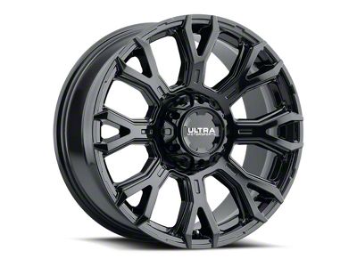 Ultra Wheels Scorpion Gloss Black 6-Lug Wheel; 20x9; 18mm Offset (22-25 Tundra)