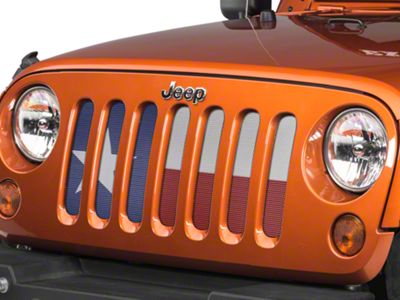 Under The Sun Inserts Grille Insert; Always Bigger (07-18 Jeep Wrangler JK)
