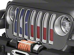 Under The Sun Inserts Grille Insert; Always Bigger (18-23 Jeep Wrangler JL w/o TrailCam; 24-25 Jeep Wrangler JL Sport)