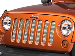Under The Sun Inserts Grille Insert; Desert Tan Old Glory White Stars and Stripes (07-18 Jeep Wrangler JK)
