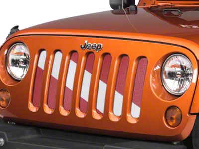 Under The Sun Inserts Grille Insert; Diver Down (07-18 Jeep Wrangler JK)