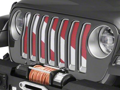 Under The Sun Inserts Grille Insert; Diver Down (18-23 Jeep Wrangler JL w/o TrailCam; 24-25 Jeep Wrangler JL Sport)