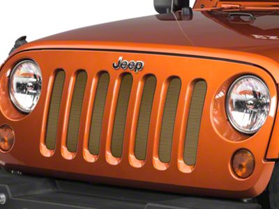 Under The Sun Inserts Grille Insert; Dune (07-18 Jeep Wrangler JK)