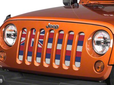 Under The Sun Inserts Grille Insert; Hawaii State Flag (07-18 Jeep Wrangler JK)