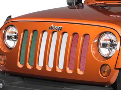 Under The Sun Inserts Grille Insert; How You Doin (07-18 Jeep Wrangler JK)