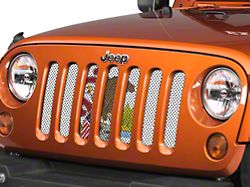 Under The Sun Inserts Grille Insert; Illinois State Flag (07-18 Jeep Wrangler JK)