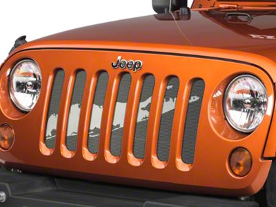 Under The Sun Inserts Grille Insert; Long Island (07-18 Jeep Wrangler JK)